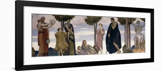 Detail from 'The Dance', C.1881-83-Frederick Leighton-Framed Giclee Print