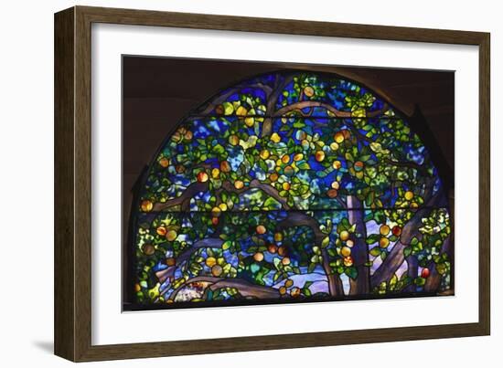 Detail from 'The Danner Memorial' Window by Tiffany Studios-null-Framed Giclee Print