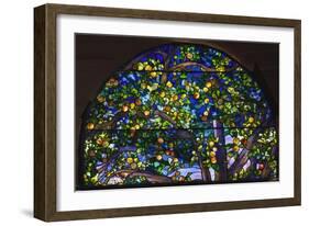 Detail from 'The Danner Memorial' Window by Tiffany Studios-null-Framed Giclee Print
