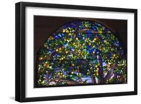 Detail from 'The Danner Memorial' Window by Tiffany Studios-null-Framed Giclee Print