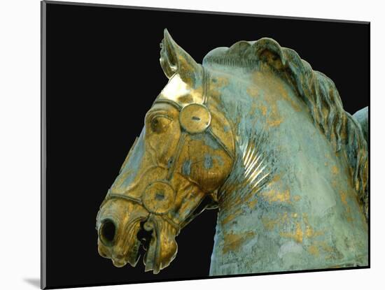 Detail from the Equestrian Statue of Marcus Aurelius-null-Mounted Giclee Print