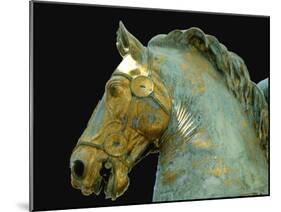 Detail from the Equestrian Statue of Marcus Aurelius-null-Mounted Giclee Print