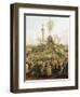 Detail from the Festival of the Supreme Being at the Champ De Mars, June 8, 1794-Pierre Antoine Demachy-Framed Giclee Print