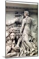 Detail from the Great Frieze of the Pergamon Altar, 180-159 BC-null-Mounted Photographic Print
