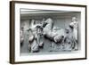 Detail from the Great Frieze of the Pergamon Altar, 180-159 BC-null-Framed Photographic Print