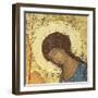 Detail from the Holy Trinity, 1420S (Tempera on Panel) (Detail) (See 39517)-Andrei Rublev-Framed Giclee Print