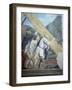 Detail from the Legend of the True Cross Showing Transport of Sacred Wood-Piero della Francesca-Framed Giclee Print