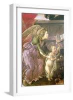 Detail from the Madonna Del Padiglione-Sandro Botticelli-Framed Giclee Print