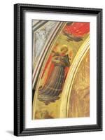 Detail from the Side of the Linaivoli Triptych Showing an Angel Holding a Portative Organ, 1433-Fra Angelico-Framed Giclee Print