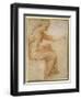 Detail from the Sistine Ceiling-Michelangelo Buonarroti-Framed Giclee Print