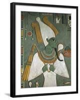 Detail from the Tomb of Horemheb, Valley of the Kings, Thebes, UNESCO World Heritage Site, Egypt-Richard Ashworth-Framed Photographic Print