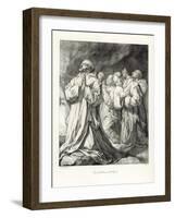 Detail from the Vision of St Bruno-Philippe De Champaigne-Framed Giclee Print