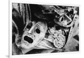 Detail from Tomb, Brompton Cemetery, London-Simon Marsden-Framed Giclee Print