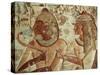 Detail from Tomb, El Kab Temple, Egypt, North Africa, Africa-Tuul-Stretched Canvas