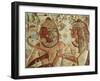 Detail from Tomb, El Kab Temple, Egypt, North Africa, Africa-Tuul-Framed Photographic Print