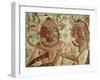 Detail from Tomb, El Kab Temple, Egypt, North Africa, Africa-Tuul-Framed Photographic Print