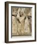 Detail from Tomb of Stefano Visconti-Bonino da Campione-Framed Giclee Print