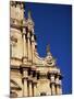 Detail Including Equestrian Statue of St. George by Rosario Gagliardi, Ragusa Ibla, Italy-Richard Ashworth-Mounted Photographic Print