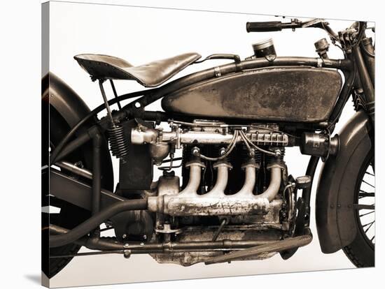 Detail of 4 cylinder Indian Ace, 1929-Markus Cuff-Stretched Canvas