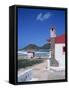 Detail of a Coastal Cottage, Calhau, Sao Vicente, Cape Verde Islands, Atlantic, Africa-Renner Geoff-Framed Stretched Canvas