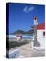 Detail of a Coastal Cottage, Calhau, Sao Vicente, Cape Verde Islands, Atlantic, Africa-Renner Geoff-Stretched Canvas