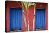 Detail of a Colonial House at the Historical Centre (Cidade Alta) of Porto Seguro, Bahia, Brazil-Yadid Levy-Stretched Canvas