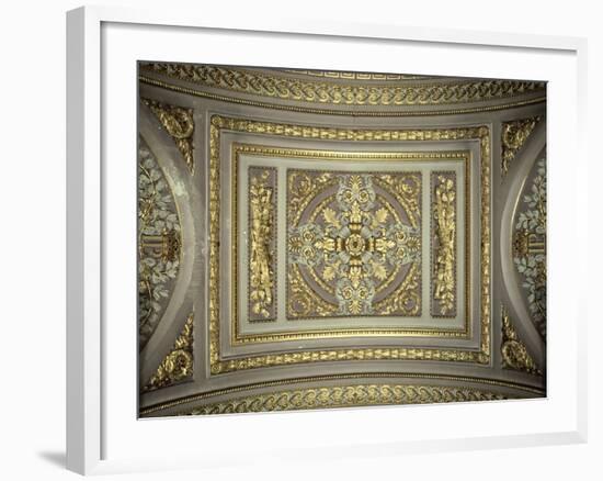 Detail of a Cupola, Galerie Des Batailles (Gallery of the Battle), Chateau De Versailles, France-null-Framed Photographic Print