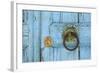 Detail of a Door in Sivas, South Coast, Crete, Greece, Europe-Christian Heeb-Framed Photographic Print