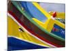 Detail of a Fishing Boat, St. Paul's Bay, Malta, Mediterranean, Europe-Nick Servian-Mounted Photographic Print