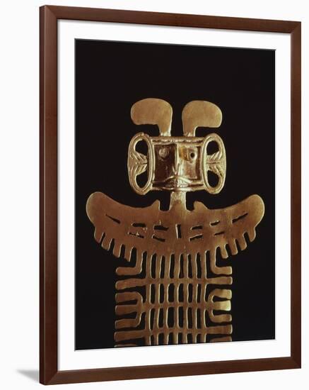 Detail of a Gold Breastplate, Artifact Originating from Tolima-null-Framed Giclee Print