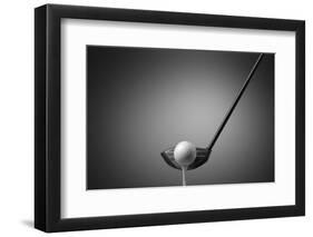 Detail Of A Golf Club And Ball-olly2-Framed Photographic Print