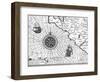 Detail of a Map of Wales by John Speed-null-Framed Giclee Print