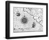 Detail of a Map of Wales by John Speed-null-Framed Giclee Print