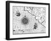 Detail of a Map of Wales by John Speed-null-Framed Giclee Print