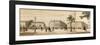 Detail of a Panorama of the Boulevard Des Italiens, C.1840-null-Framed Giclee Print