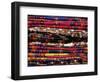 Detail of a Pile of Colourful Ponchos, Cuzco (Cusco), Peru, South America-Gavin Hellier-Framed Photographic Print