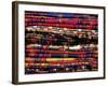 Detail of a Pile of Colourful Ponchos, Cuzco (Cusco), Peru, South America-Gavin Hellier-Framed Photographic Print