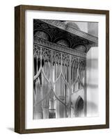 Detail of a Rood Screen, St Mary's Church, Worstead, Norfolk-Frederick Henry Evans-Framed Photographic Print