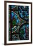 Detail of a stained glass window showing the story of Moses, 12th century. Artist: Unknown-Unknown-Framed Giclee Print