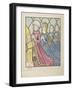 Detail of a Stained Glass Window, St Giles, South Mimms, Hertfordshire, C1800-null-Framed Giclee Print