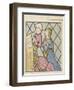 Detail of a Stained Glass Window, St Giles, South Mimms, Hertfordshire, C1800-null-Framed Giclee Print