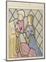 Detail of a Stained Glass Window, St Giles, South Mimms, Hertfordshire, C1800-null-Mounted Giclee Print