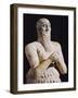 Detail of a Statue of Itur-Shamagen, King of Mari-Mesopotamian-Framed Giclee Print