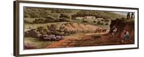 Detail of a View of Sherringham Bower, Norfolk: Abbot Upcher, C.1812-Humphry Repton-Framed Giclee Print