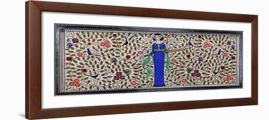 Detail of a Wiener Werkstatte Silver and Painted Casket-null-Framed Giclee Print