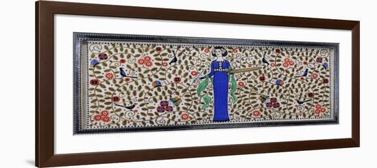 Detail of a Wiener Werkstatte Silver and Painted Casket-null-Framed Giclee Print