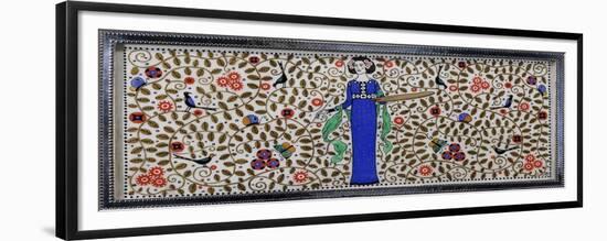 Detail of a Wiener Werkstatte Silver and Painted Casket-null-Framed Giclee Print