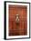 Detail of a Wooden Door and Bronze Knocker-Guy Thouvenin-Framed Photographic Print