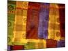 Detail of Adinkra Cloth, Market, Sampa, Brongo-Ahafo Region, Ghana-Alison Jones-Mounted Photographic Print