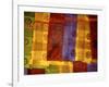 Detail of Adinkra Cloth, Market, Sampa, Brongo-Ahafo Region, Ghana-Alison Jones-Framed Photographic Print